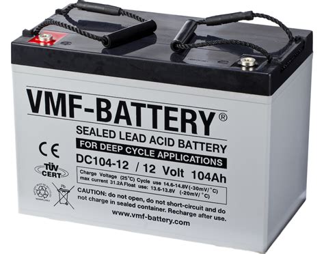 VMF AGM Accu's: VMF AGM Accu 105Ah