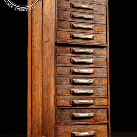 Antique Document Storage Cabinet - Etsy