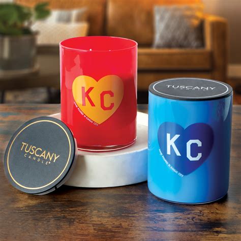 Fall Festival Scented Red KC Heart Candle (13 oz) – Charlie Hustle + T
