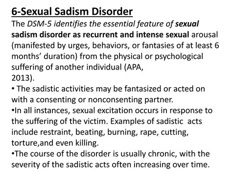 SEXUAL DISORDERS | PPTX