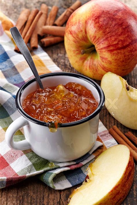 apple jam stock image colourbox