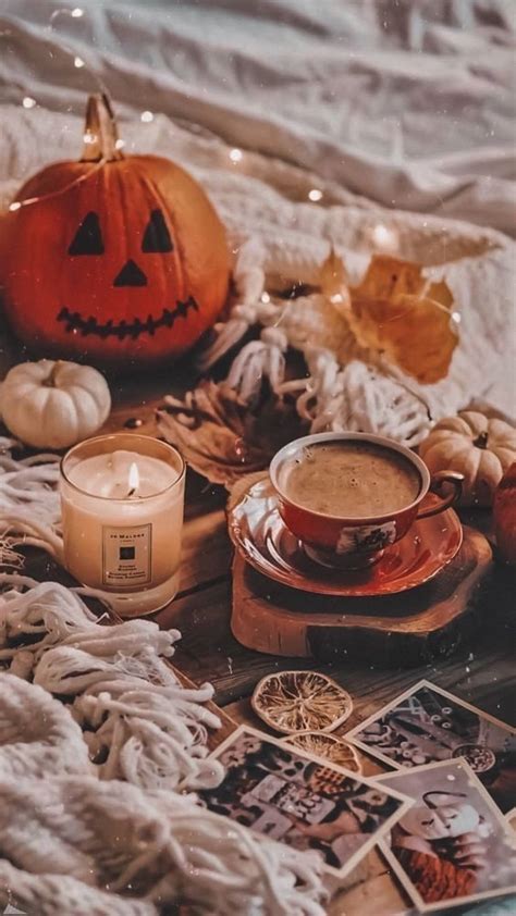 Halloween Pumpkin Aesthetic Wallpapers - Wallpaper Cave
