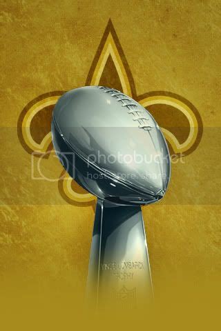 NFL Wallpaper Zone: Saints Super Bowl iPhone Wallpaper - Lombardi ...