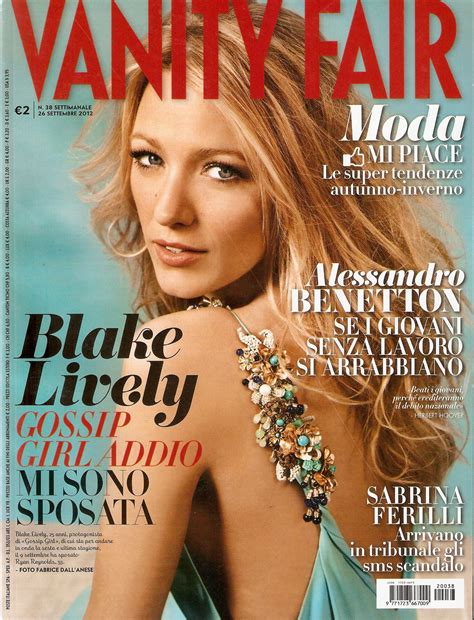 Blake Lively Vanity Fair | Blake lively, Vanity fair, Copertina rivista