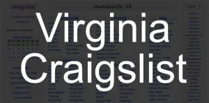 Search All of Virginia Craigslist