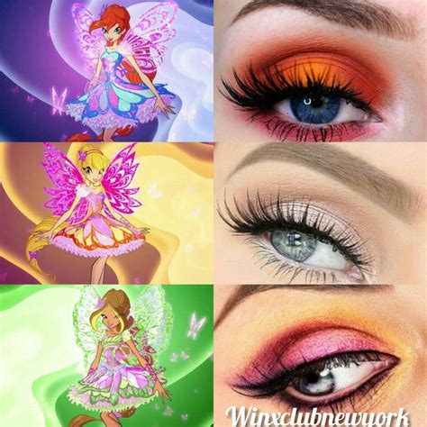 Winx makeup | Идеи макияжа, Блум, Ежедневный макияж глаз
