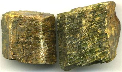 Apatite (above & below) from Ontario, Canada.