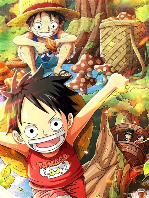 Manga Anime One Piece, Monkey D Luffy, Pirates, Straw Hat, Drawings ...