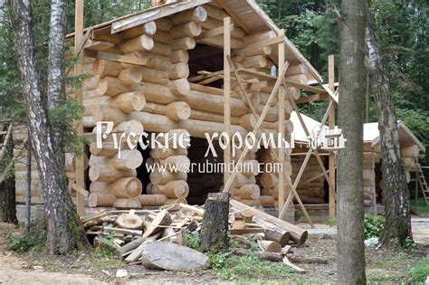 Рубленная баня из кедра в таёжном стиле, диаметр 500 мм - Портфолио ...