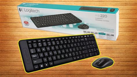 ⌨️ клавиатура logitech gaming wireless combo MK220 Black review - YouTube