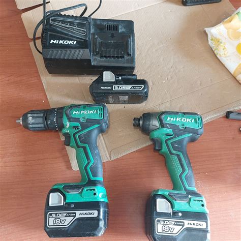 Hitachi Hikoki Топ комплект импактдрайвър и удърен винтоверт Хикоки 18 ...