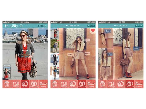 Anthropologie App by Jessi Tsai – SVA Design