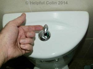 Opening Dual-Flush Toilet Cisterns - Helpful Colin