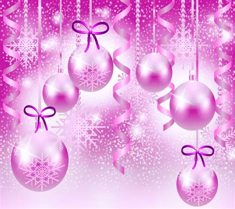 Pink Christmas Wallpapers - Top Free Pink Christmas Backgrounds ...