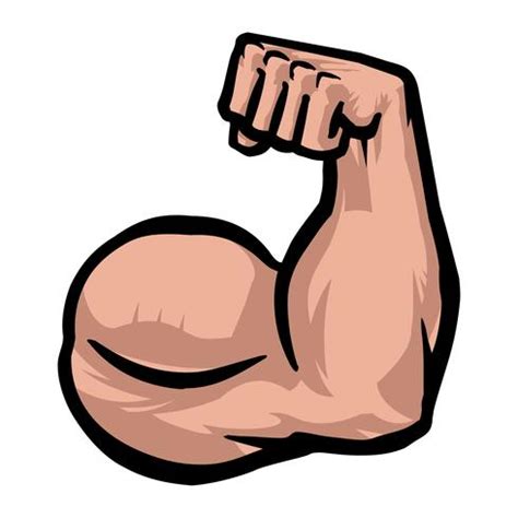 muscular arms