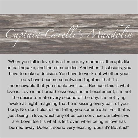 Captain Corelli's Mandolin Quote