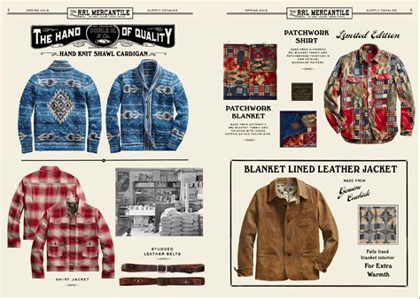 rrlexchange rrl spring catalog  pages