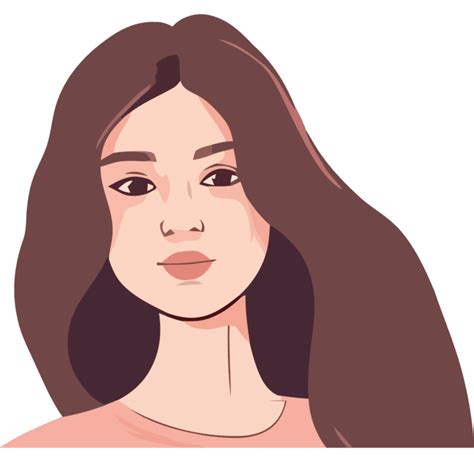 woman face clipart design pngs
