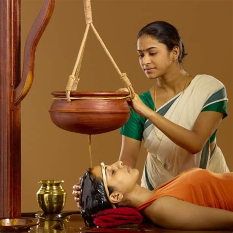 kerala shirodhara relaxing ayurvedic oil flow therapy hyderabad