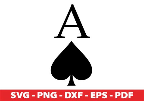 ace  spades svg spade silhouette svg ace  spades etsy hong kong