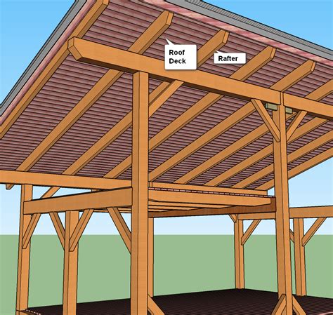 exposed rafters  insulating  roof deck offgridburbia