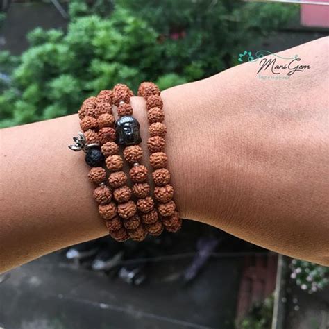 chuoi hat bo de kim cang budha head mm mm mani gem