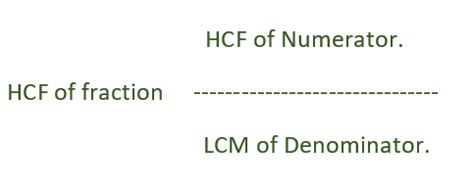 LCM and HCF of fractions | GeeksforGeeks