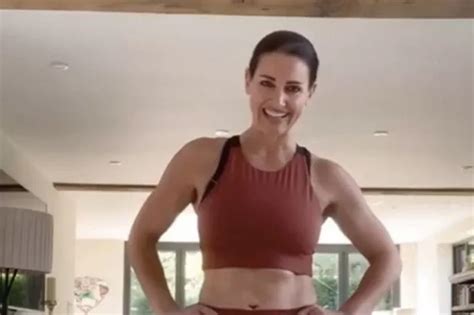 Sky Sports' Kirsty Gallacher, 44, shows off washboard abs in skimpy ...