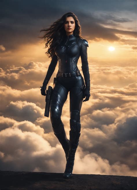 Lexica - A beautiful Puerto Rican girl goddess, stunning appearance