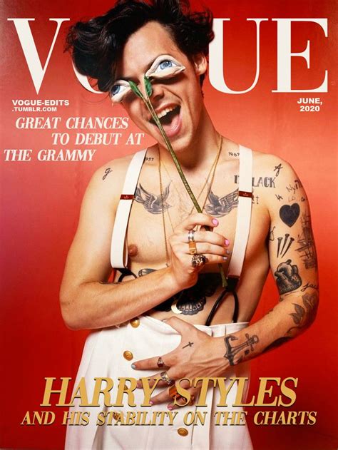 ˢhaͭrrͧyᶠᶠ — vogue-edits: VOGUE // HARRY STYLES // JUNE 2020 ...