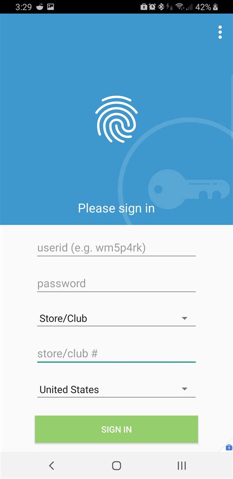 BYOD now supports biometric login finally : r/walmart