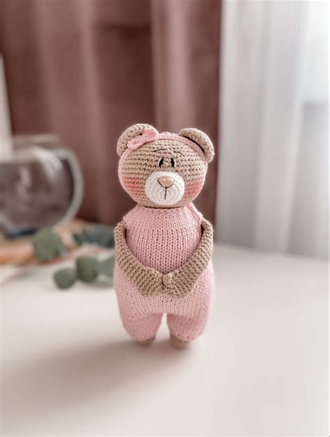Мишка крючком мягкий | Амигуруми, Вязание, Игрушки