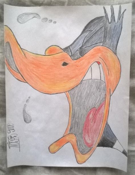 Daffy Duck-Crying by Acrylic80 on DeviantArt