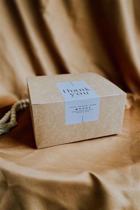 box label template editable packaging labels order packaging etsy