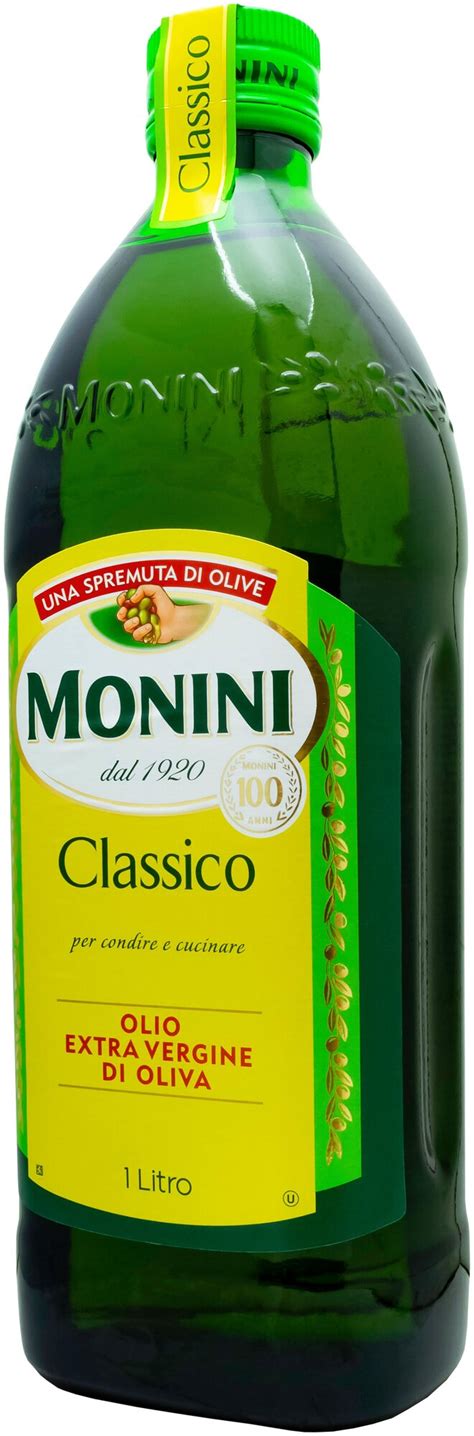 Monini масло оливковое Classico, стеклянная бутылка — купить по ...