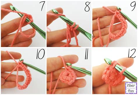 Printable Crochet Magic Ring Instructions