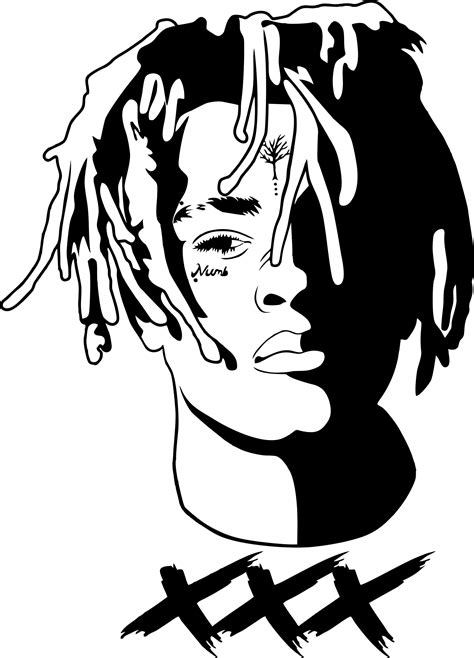 Xxxtentacion Cricut Silhouette Svgrap XXX Svgperfect for - Etsy Hong Kong