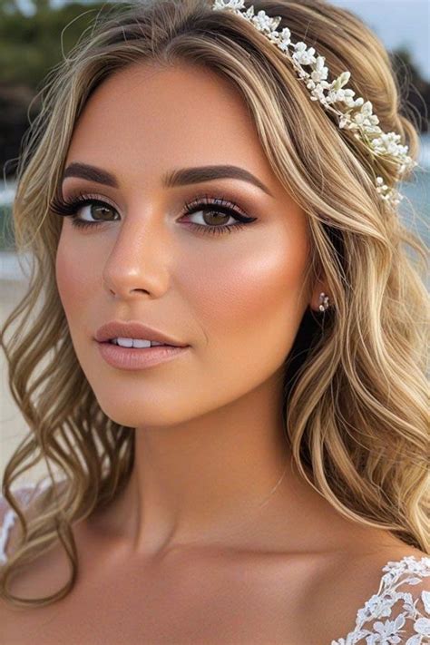 bridal makeup  beachside glow bridal   fab mood