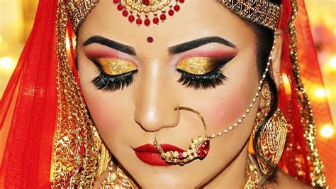 Indian Bridal Makeup Tutorial In Hindi | Makeupview.co