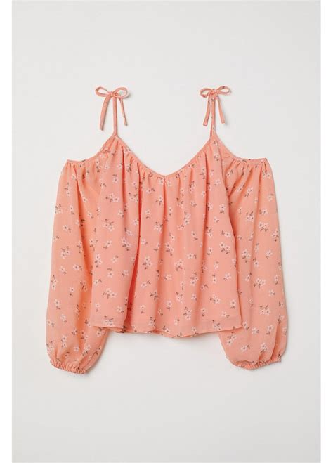 ᐉ Блузка H&M 32 Оранжевый (2000001244128) • Купить в Киеве, Украине ...