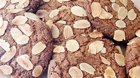 healthy vegan almond cookies