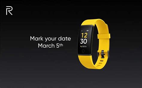 Фитнес-браслет Realme Band представят 5 марта. Часы Realme SmartWatch ...
