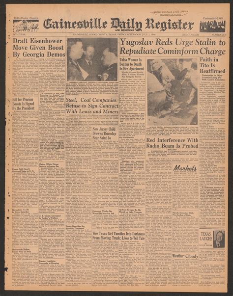 Gainesville Daily Register and Messenger (Gainesville, Tex.), Vol. 58