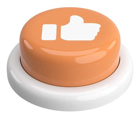 premium photo  button  icon  illustration