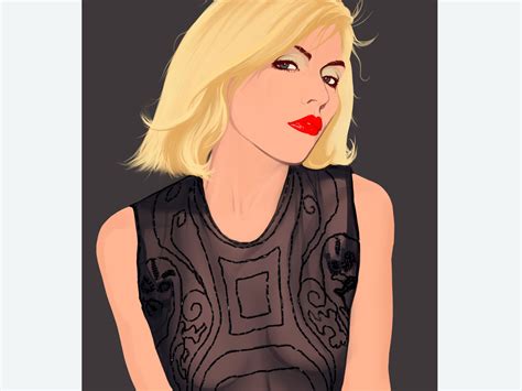 Debbie Harry Fine art giclée print by Ryan Hodge illustration - Ryan ...