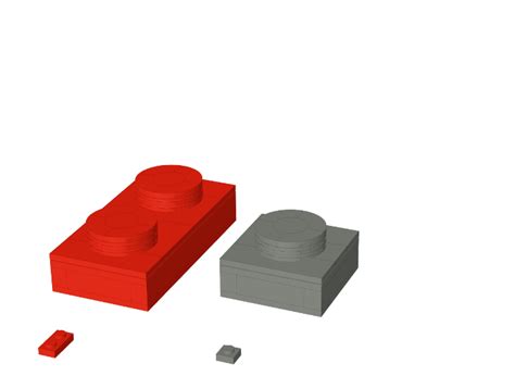 big 6x size plates (1x2&1x1) from BrickLink Studio [BrickLink]