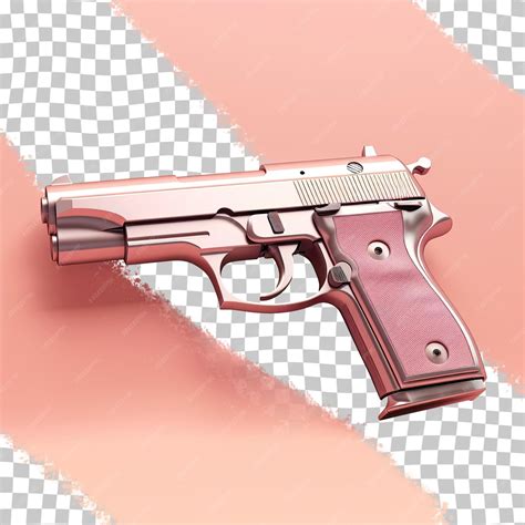 Premium PSD | Pistol isolated on transparent background