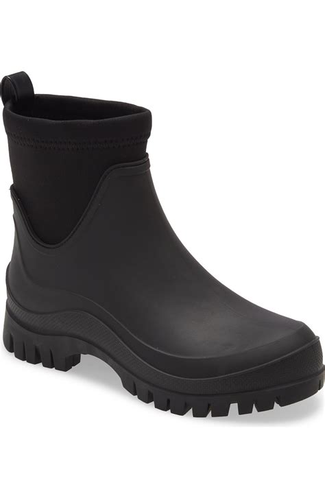 Sam Edelman Louisa Mixed Media Waterproof Rain Boot (Women) | Nordstromrack