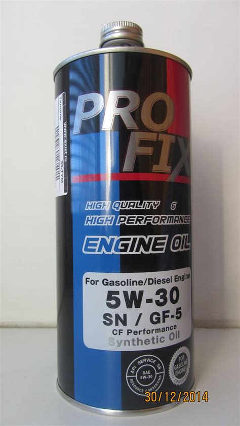 Profix 5W-30 API SN свежее - Лабораторные анализы - Свежие - Форум oil ...