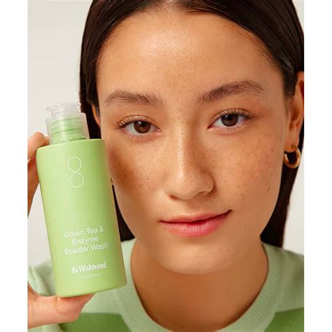 By Wishtrend Green Tea & Enzyme Powder Wash Энзимная пудра с зелёным ...